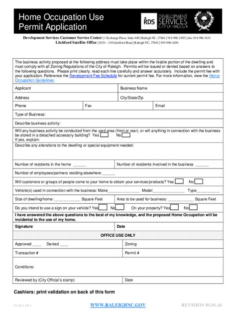 city of raleigh permits|Residential Permit Application.